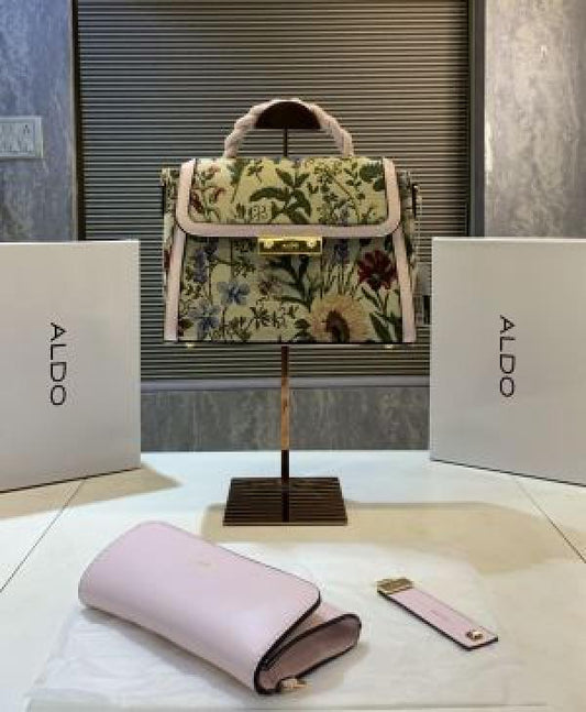 Aldo Aira Womens Blue Top Handle with box 5212